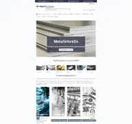 Kleine Seitenvorschau von metallstore24.de
