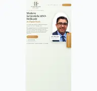 Kleine Seitenvorschau von hno-paderborn.de