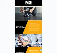 Kleine Seitenvorschau von mgfitness.de