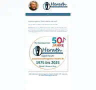 Kleine Seitenvorschau von kuenstleragentur-herath.de