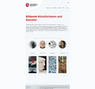 Kleine Seitenvorschau von kuenstlerdatenbank.niedersachsen.de