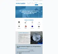 Kleine Seitenvorschau von kugelpompel.at