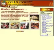 Kleine Seitenvorschau von coelln-konzept.de