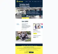 Kleine Seitenvorschau von mettler-gmbh.de
