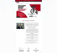 Kleine Seitenvorschau von metz-fahrradfabrik.de