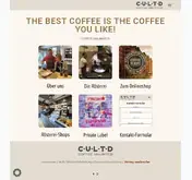 Kleine Seitenvorschau von coffee-unlimited.de