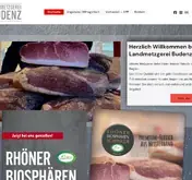 Kleine Seitenvorschau von metzgereibudenz.de