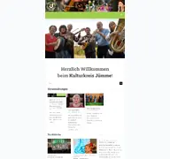 Kleine Seitenvorschau von kulturkreis-juemme.de