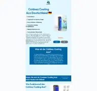 Kleine Seitenvorschau von coldeezcooling.de