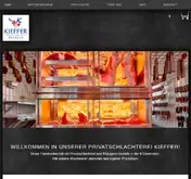 Kleine Seitenvorschau von metzgerei-kieffer.de