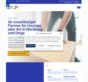 Kleine Seitenvorschau von darin-umzuege.de