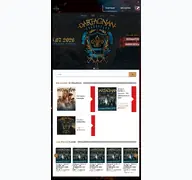 Kleine Seitenvorschau von dartagnan-tickets.de