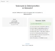 Kleine Seitenvorschau von teilemarkt-wuensdorf.de