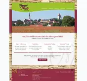 Kleine Seitenvorschau von metzgerei-mair.de