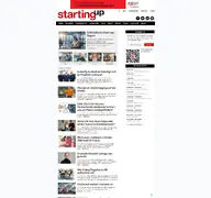 Kleine Seitenvorschau von starting-up.de