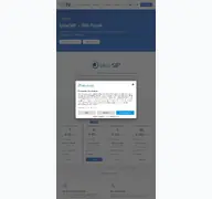 Kleine Seitenvorschau von bluesip.net