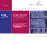 Kleine Seitenvorschau von dpg-frankfurt.de