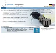 Kleine Seitenvorschau von laborgeraete-beranek.de