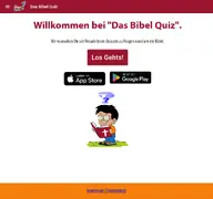 Kleine Seitenvorschau von dasbibelquiz.de