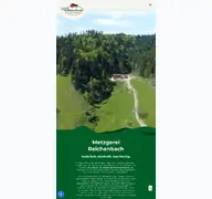 Kleine Seitenvorschau von metzgerei-reichenbach.de
