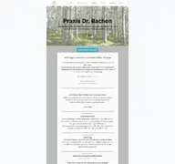 Kleine Seitenvorschau von dr-bachon.de