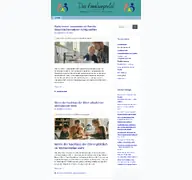 Kleine Seitenvorschau von dasfamilienportal.de