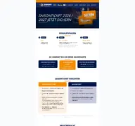 Kleine Seitenvorschau von saisonticket.seawolves.de