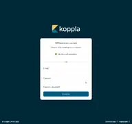 Kleine Seitenvorschau von my.koppla.de