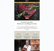 Kleine Seitenvorschau von metzgerei-schneider.de