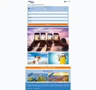 Kleine Seitenvorschau von travelcheck.de