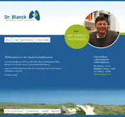 Kleine Seitenvorschau von dr-blanck.de
