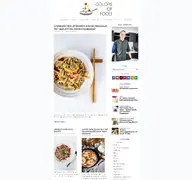 Kleine Seitenvorschau von colorsoffood.de