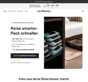 Kleine Seitenvorschau von packfreund.de