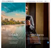 Kleine Seitenvorschau von columbus.at
