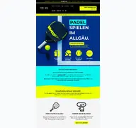 Kleine Seitenvorschau von padel-allgaeu.de