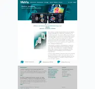 Kleine Seitenvorschau von mevis.de