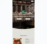 Kleine Seitenvorschau von pinosrestaurant.de