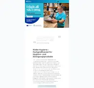 Kleine Seitenvorschau von koeder-hygiene.de