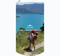 Kleine Seitenvorschau von inseltrek.de