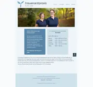 Kleine Seitenvorschau von frauenarztpraxis-bieber.de