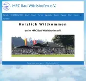 Kleine Seitenvorschau von mfc-badwoerishofen.de