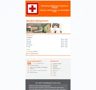 Kleine Seitenvorschau von praxis-calmez-ewald.de
