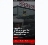 Kleine Seitenvorschau von freesencenter.de