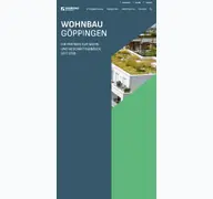 Kleine Seitenvorschau von wohnbau-gp.de