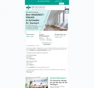 Kleine Seitenvorschau von praxis-deckert.de
