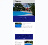 Kleine Seitenvorschau von freibad-fredersdorf.de