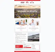 Kleine Seitenvorschau von wohnen-in-rheine.de