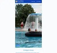 Kleine Seitenvorschau von freibad-rehau.de
