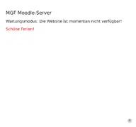 Kleine Seitenvorschau von mgfmoodle.de