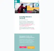 Kleine Seitenvorschau von freiwilligesjahr-hamburg.ijgd.de
